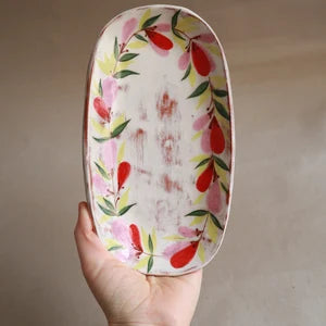 Ceramic handmade plate