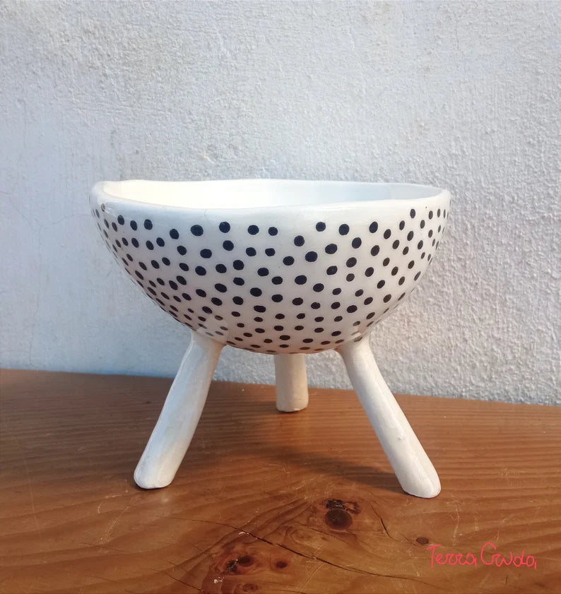 Handmade ceramic bowls, storage bowl