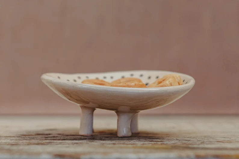 Handmade ceramic bowls, storage bowl