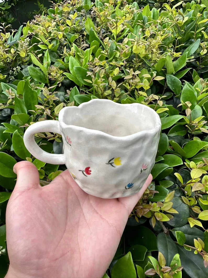 Pre-Order Tulip Handmade Ceramic Mug