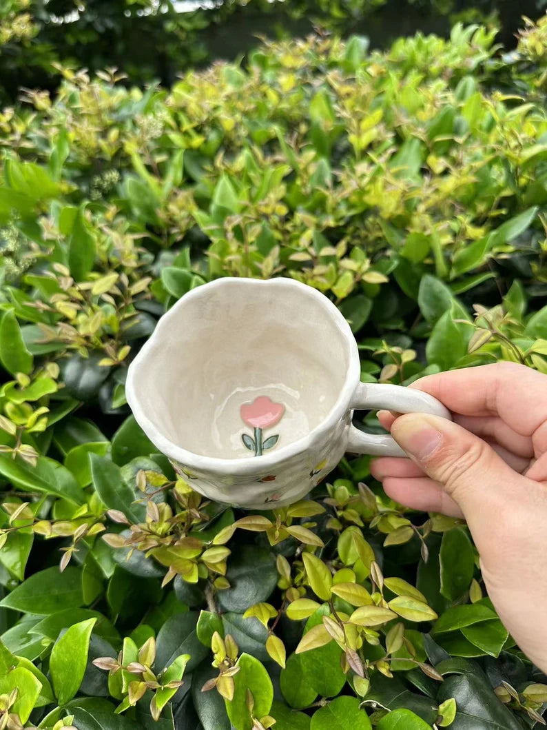 Pre-Order Tulip Handmade Ceramic Mug