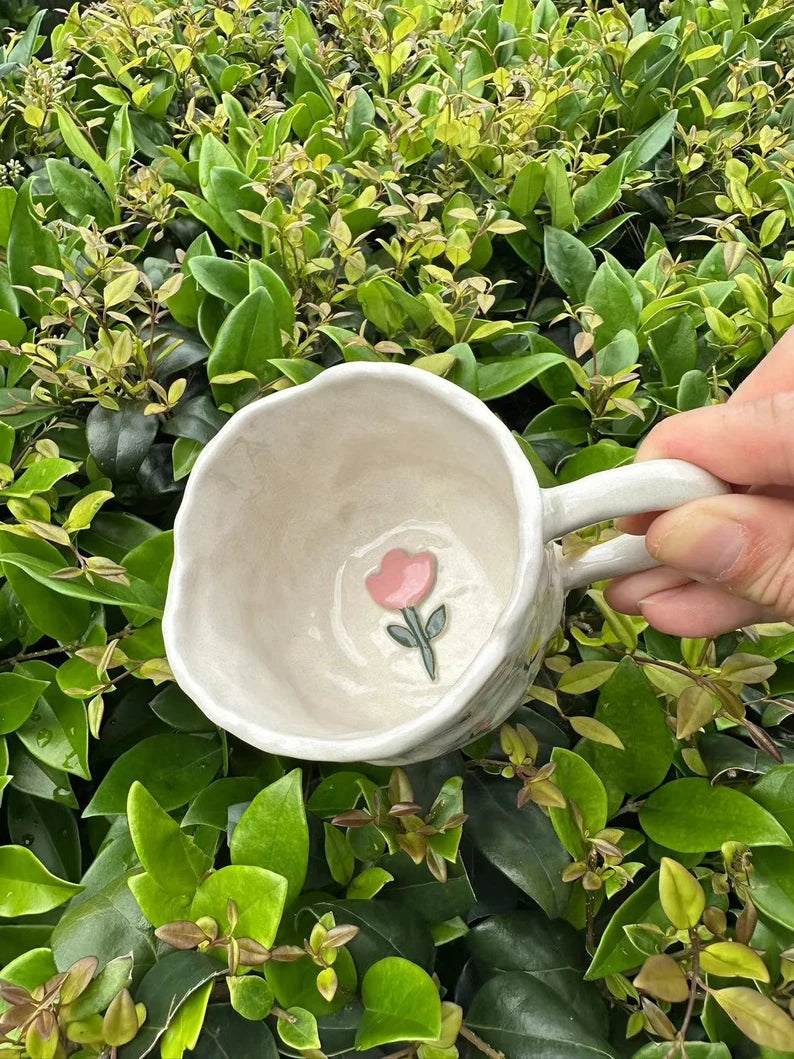 Pre-Order Tulip Handmade Ceramic Mug