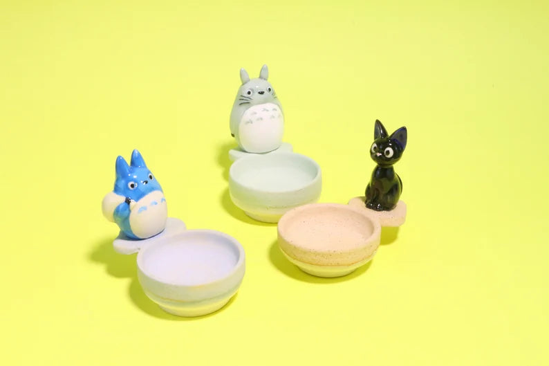 Kawaii Anime Character Ceramic Candle Holder