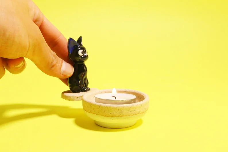 Kawaii Anime Character Ceramic Candle Holder