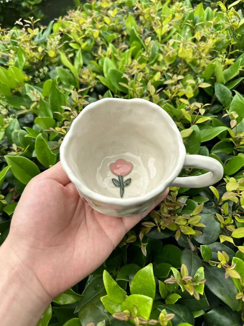 Pre-Order Tulip Handmade Ceramic Mug