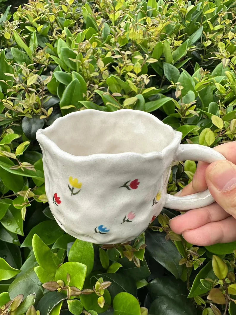 Pre-Order Tulip Handmade Ceramic Mug