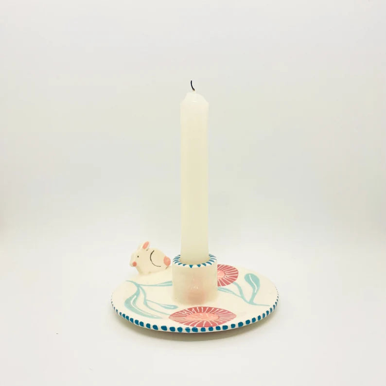 Handmade Ceramic Candle Holder