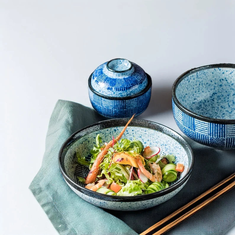 Handcrafted Japanese Style Ceramic Bowls