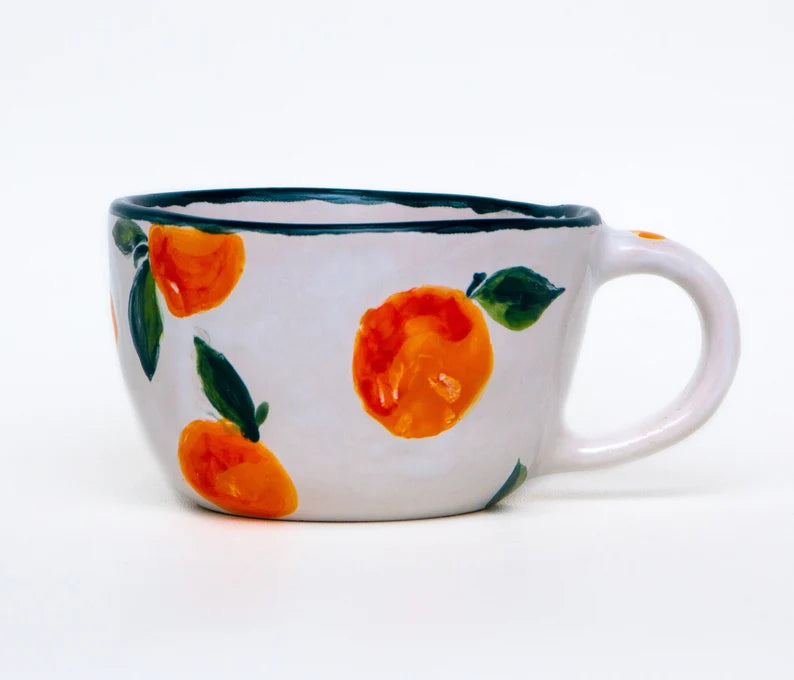 Whimsical Handmade Ceramic Mug