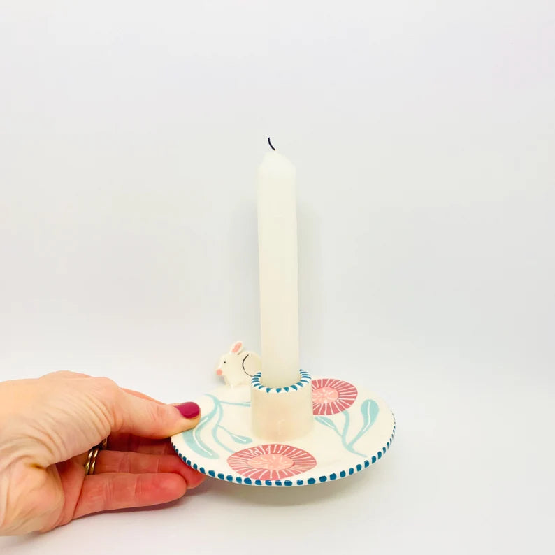 Handmade Ceramic Candle Holder