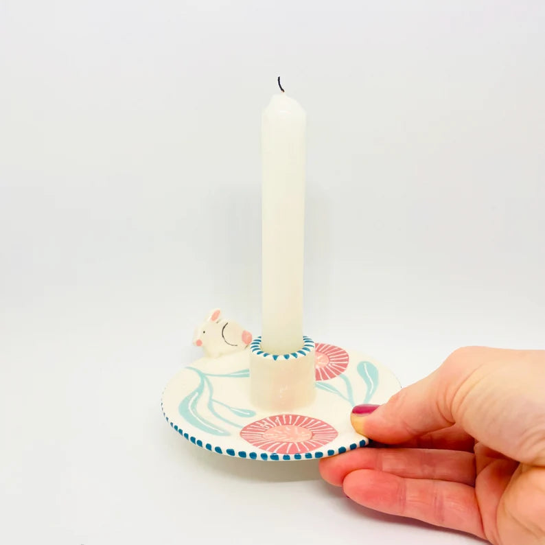 Handmade Ceramic Candle Holder