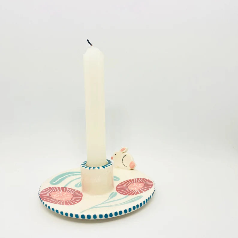 Handmade Ceramic Candle Holder